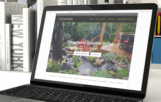 The Ground Crafter Web Design