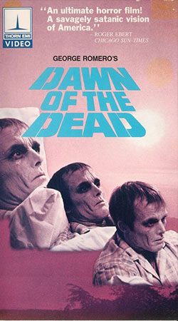 Dawn of the Dead VHS Cover Art