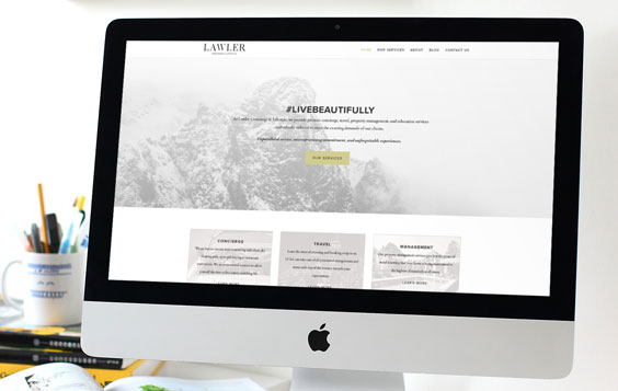 Lawler Concierge Brand Design and Web Design