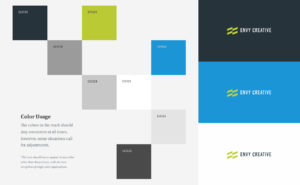 Envy Brand Style Guide Page 5