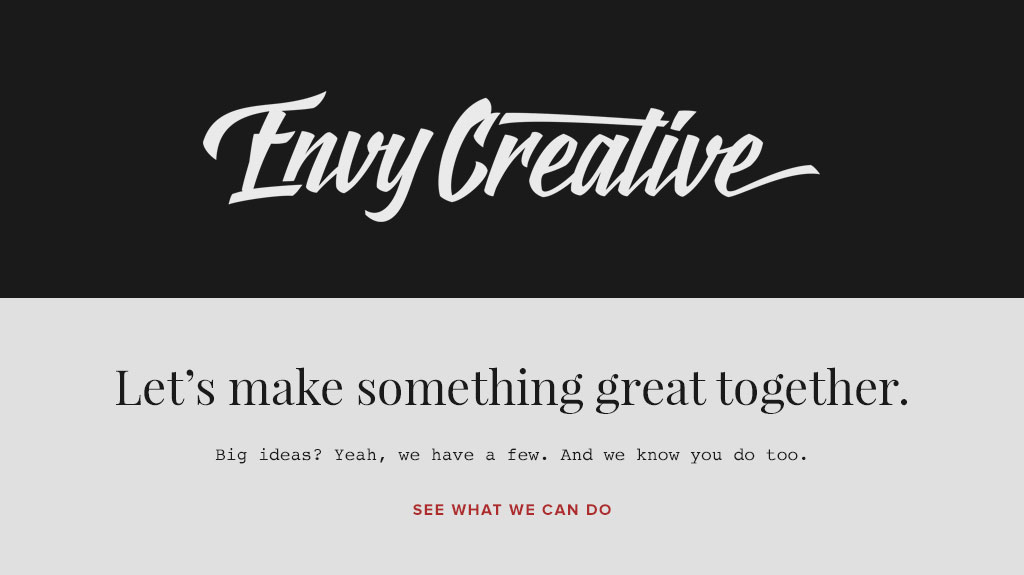 Envy Creative Old Brand Design